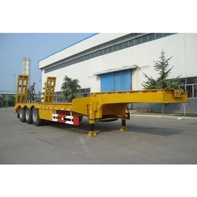 40 ton 3 assen 4 assen Lowboy Semi-trailer met hoge laadcapaciteit en duurzaamheid
