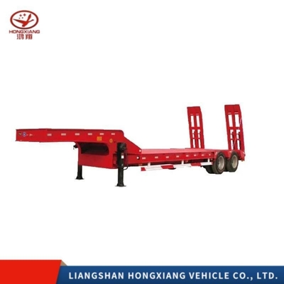 13500X3000X1550 mm 3 as zware vracht aanhangwagens laag bed half-aanhangwagens beste keuze