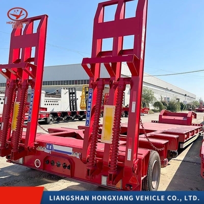 Laagbed aanhangwagen met 13500X3000X1550 mm afmeting