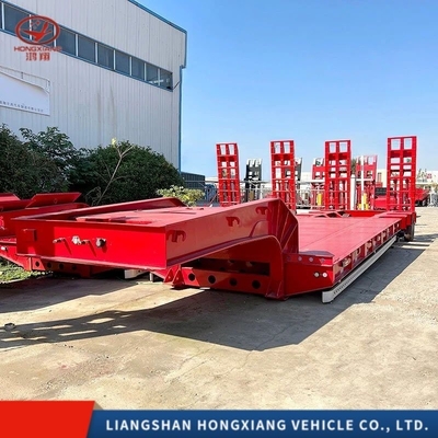 Laagbed aanhangwagen met 13500X3000X1550 mm afmeting