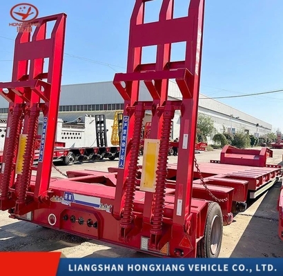 Landing Leg Twee snelheid zware graafmachine Transport laag laadbaar bed Semi-truck trailer