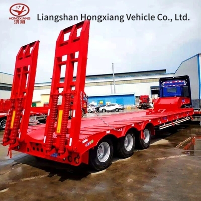 3 assen 80t laagbed laag platbed lader drop deck trailer met consult klantenservice