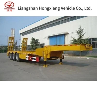 13t Achsel Air Suspension Gas Path Quick Connection Low-Bed Semi-Trailer voor Low-Bed