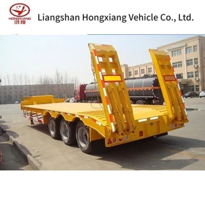 13t Achsel Air Suspension Gas Path Quick Connection Low-Bed Semi-Trailer voor Low-Bed