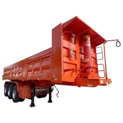 Hoofdbalk 500 mm Hoogte Q345b Tipping Trailer voor 50T 60T 80T bij de klant behoeften