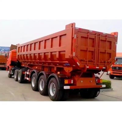 Hoofdbalk 500 mm Hoogte Q345b Tipping Trailer voor 50T 60T 80T bij de klant behoeften