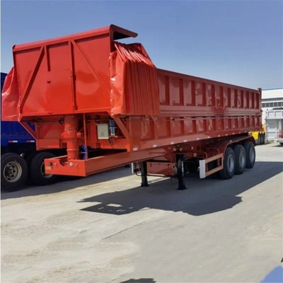 Zelfdumping 3 Assen 34 kubieke meter Achterste dumper vrachtwagen Afmeting 9300*2500*3800mm