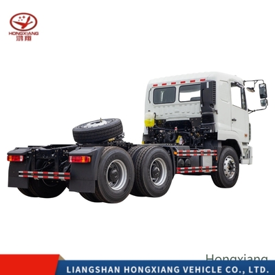 Bruto voertuiggewicht 5001-10000 kg 6*4 Elektrische robuuste elektrische tractortrucks en goed ontwerp