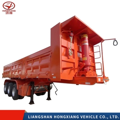 2023 3 Assen Dump Semi-trailer Graan Transport Truck Trailers voor het vervoer van graan