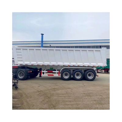 Custom U-type Dump Tipper Trailer 50tons 3 axle Dump Trailer ABS Anti-lockremsysteem