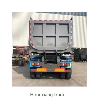 Semi-trailer met schorsing van het kruisarmtype voor een soepel en veilig bulkvervoer van cementpoeder