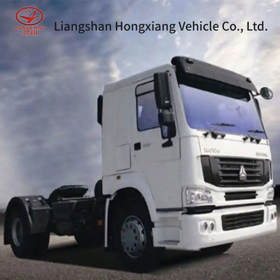 10banden 30 40 ton Prime Mover Truck Sinotruk HOWO Gebruikte trekker trucks in Afrika Aanpasbaar