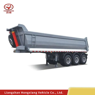 Bandnummer Raadpleeg de klantenservice Achterste dumper Semi-tipper trailer Cargo tonnen
