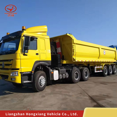 Bandnummer Raadpleeg de klantenservice Achterste dumper Semi-tipper trailer Cargo tonnen