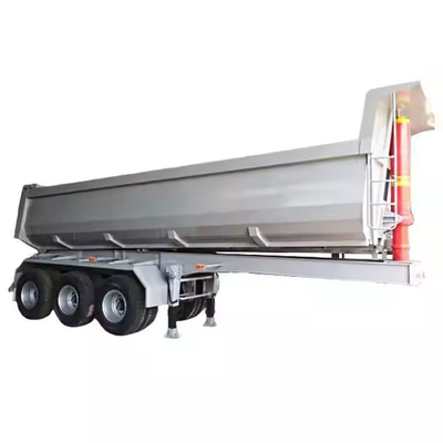 Mafal kubieke meter U-vorm dumptrailer tipper halftrailer vrachtwagen met loopvlak van 2240 mm