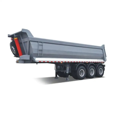 1 Jaar naverkoopservice Hydraulische lift platbed aanhangwagen met handmatig landingsbeen