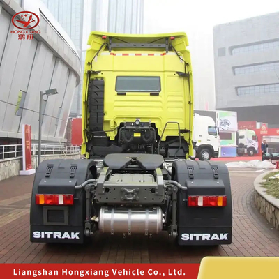 8.2 ton ECE-gecertificeerde zware vrachtwagens Diesel-tractoren met een grote motorcapaciteit
