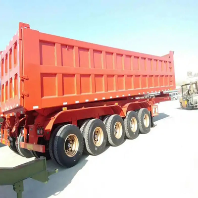 ABS anti-blokkering remsysteem U-vorm Hydraulische zijkant dump tipper Truck Semi-trailer