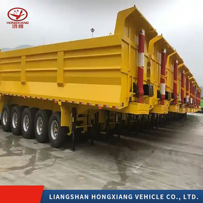 Truck Trailer Duty Dump Trailers U-vormige achterkant Tipper Dumper met aanpassing