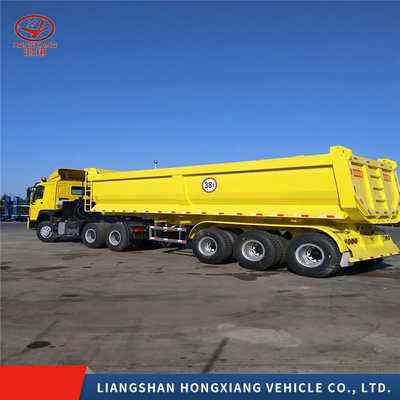 Truck Trailer Duty Dump Trailers U-vormige achterkant Tipper Dumper met aanpassing