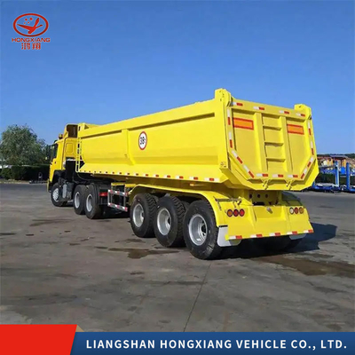 Truck Trailer Duty Dump Trailers U-vormige achterkant Tipper Dumper met aanpassing