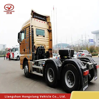 1 jaar naverkoopservice goede staat tweedehands Sinotruk HOWO Tractor Trucks Head