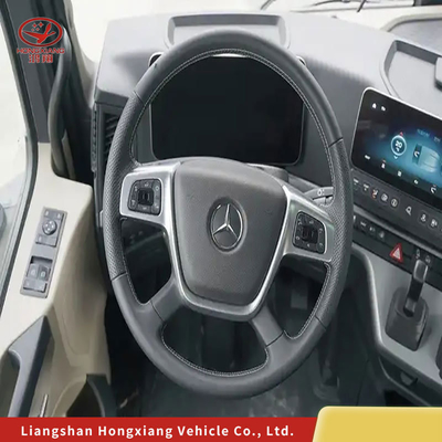 Segment Zware vrachtwagen Benz Actros Tractor Truck Modellen Handmatig venster deposito Verzending