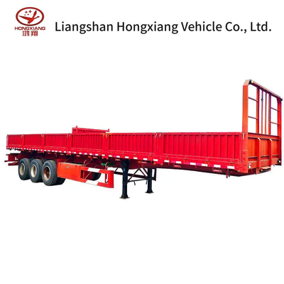 Verwijderingssystemen van het kruisarmtype Staal Achterste Dumper Semi-trailer voor zware lasten