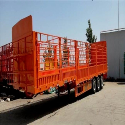 80 ton U-type einddump aanhangwagen achterste dumper tipper half vrachtwagen aanhangwagen met as van 13 t