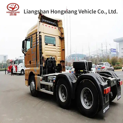 Newindu Technology Hongyan Wheel Tractor Truck en Trailer met handmatig raamontwerp
