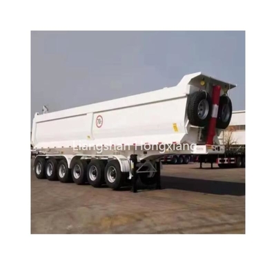 120T 90T 70T Achterste Dump Tipper Trailer Cargo 100T Semi Tipper Trailer voor uw voordeel