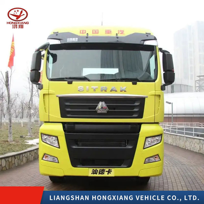 Sinotruk zware vrachtwagen segment trekkerkop met dieselmotor en aanpassing