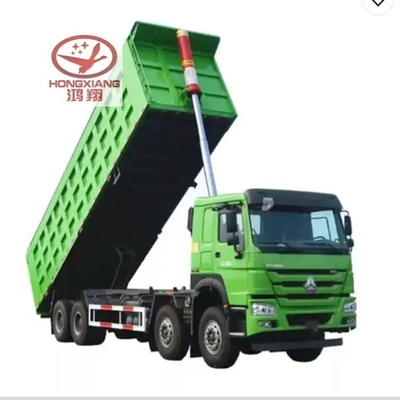 Flatbed Semi Truck Trailer met 25cbm 32cbm U-vormige achterkant Tipper Dumper Dump
