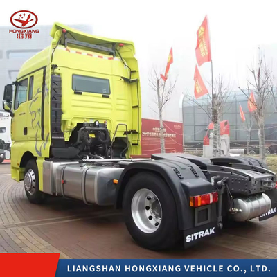 ECE-gecertificeerde 8,2tons HOWO Truck of Tractor Truck Head Trailer met ECE-bandcertificering