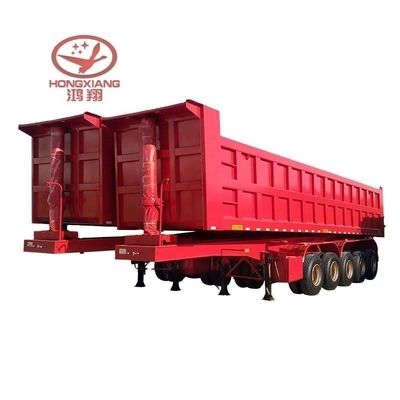Treintype Double B Super Link Side Dump Semi-trailer met 1 jaar service na verkoop