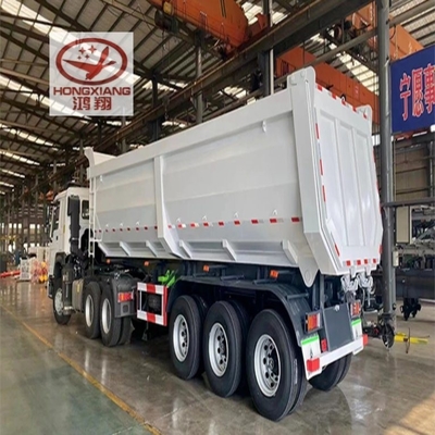 Treintype Double B Super Link Side Dump Semi-trailer met 1 jaar service na verkoop
