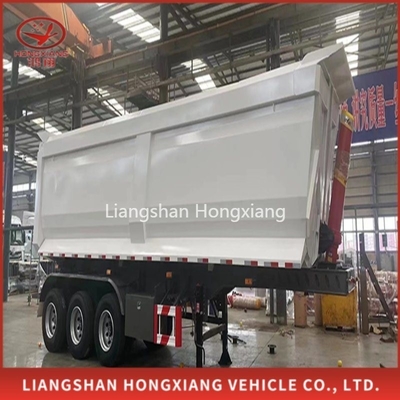 50-100 ton Dump Truck Zware lading Side Tipper Mining Dumpper Semi-trailer 12r22.5 band