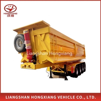 CE-goedgekeurde 7c-3 dumptrailer met bandenummer