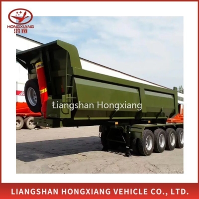 CE-goedgekeurde 7c-3 dumptrailer met bandenummer
