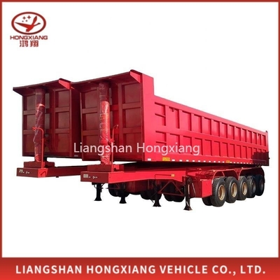 40ton Dump Trailer en RC Trailer Dump Truck Trailer 13500X3000X1550 mm Tread 2240mm