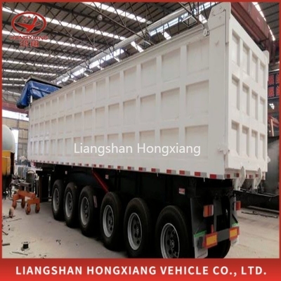 40ton Dump Trailer en RC Trailer Dump Truck Trailer 13500X3000X1550 mm Tread 2240mm
