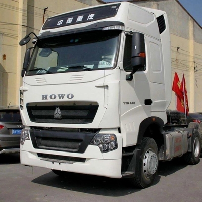Logistiek Transport HOWO T7 A7 FAW Sitrak CNG-tractor Truck met handmatig raam