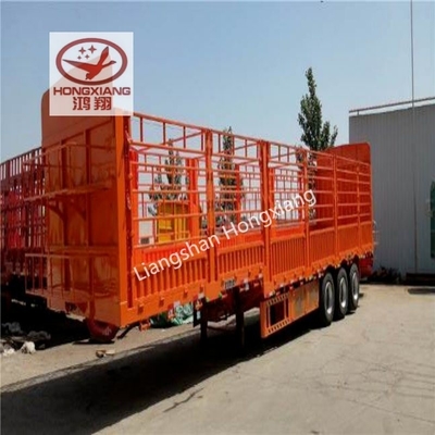 U-vormige dump-half-aanhanger voor veilig en snel bulktransport van goederen 13500X3000X1550 mm