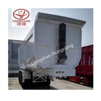 2/3/4 As 40/60/100 Ton U-vorm Dump Trailer Tipper Trailer Side Box Semi-trailers