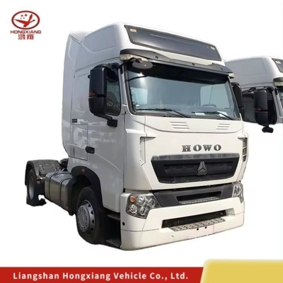 Hot HOWO T7 6X4 methaan trekker vrachtwagen motor Vermogen&gt; 8L en 1 jaar service na verkoop