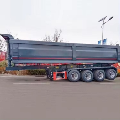 40 kubieke meter aanhangwagen achterste dumper half-aanhangwagens aanhangwagen 13500X3000X1550 mm