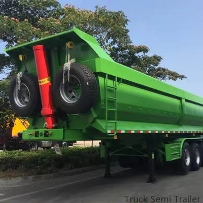 40 50 60 Ton U-vormige achterkant kantelbak Dump Semi Truck Trailers Aanpassing voor uw