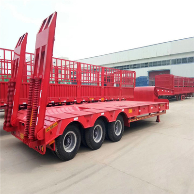 Klasse 2024 Laatste 3 assen 60 ton container chassis half aanhangwagen laag bed half aanhangwagen