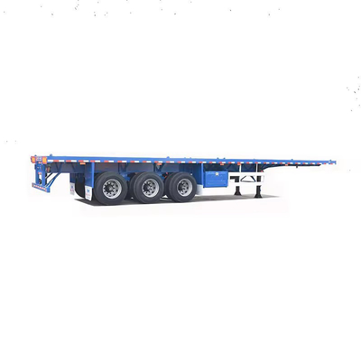 2024 40 FT 3 As Tri As Flat Bed Flatbed Container Halve aanhanger met aanpassing