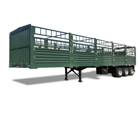 40 ton bulk vrachtvervoer hek half-aanhangwagen met ABS anti-blokkeringrem systeem